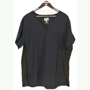 Scrub Top 3X Navy Blue AVE 52" Chest Medical
